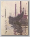 Monet, 1908 - Gondole à Venise