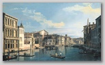 Canaletto - le grand canal, du palazzo flangini à san marcuola