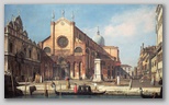 Canaletto - Venise Campo Santi Giovanni et Paolo