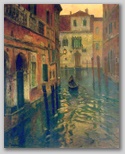 Frits thaulow (1847-1906) - Canal  venise