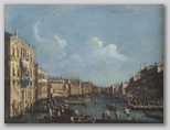 Giovanni Battista Cimaroli, 18e - Vue du grand canal un jour de fete