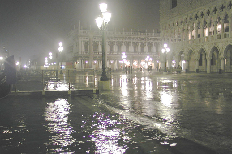 acqua alta  venise inondation