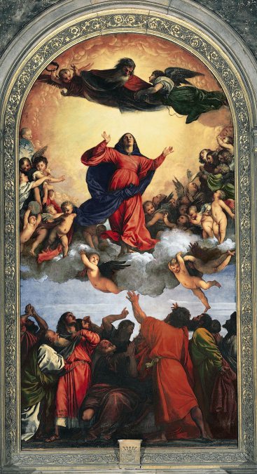 L'Assomption de la Vierge (Titien, basilique des Frari, Venise)