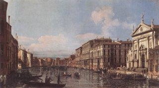 Veduta del Grande Canale a San Stae, Bernardo Bellotto