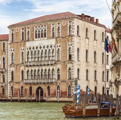 Ca' Foscari Venice - facade on the Grand Canal