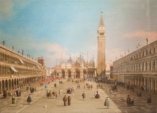 Canaletto - Piazza di San Marco, 1723
