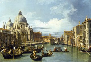 Canaletto - The Entrance to the Grand Canal, Venice