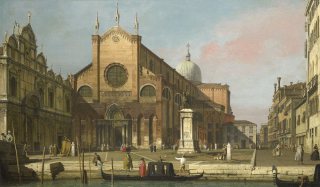 Campo Santi Giovanni e Paolo, Venezia (Canaletto, 1736-1740)
