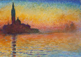 Claude Monet, Saint-Georges majeur au crépuscule, 1908