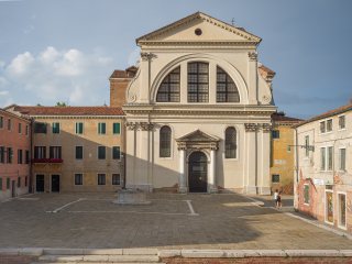 The church of San Trovaso in Venice