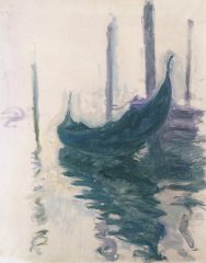 Gondole à Venise, Claude Monet, 1908