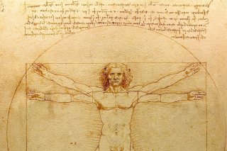 Uomo di Vitruvio, Da Vinci