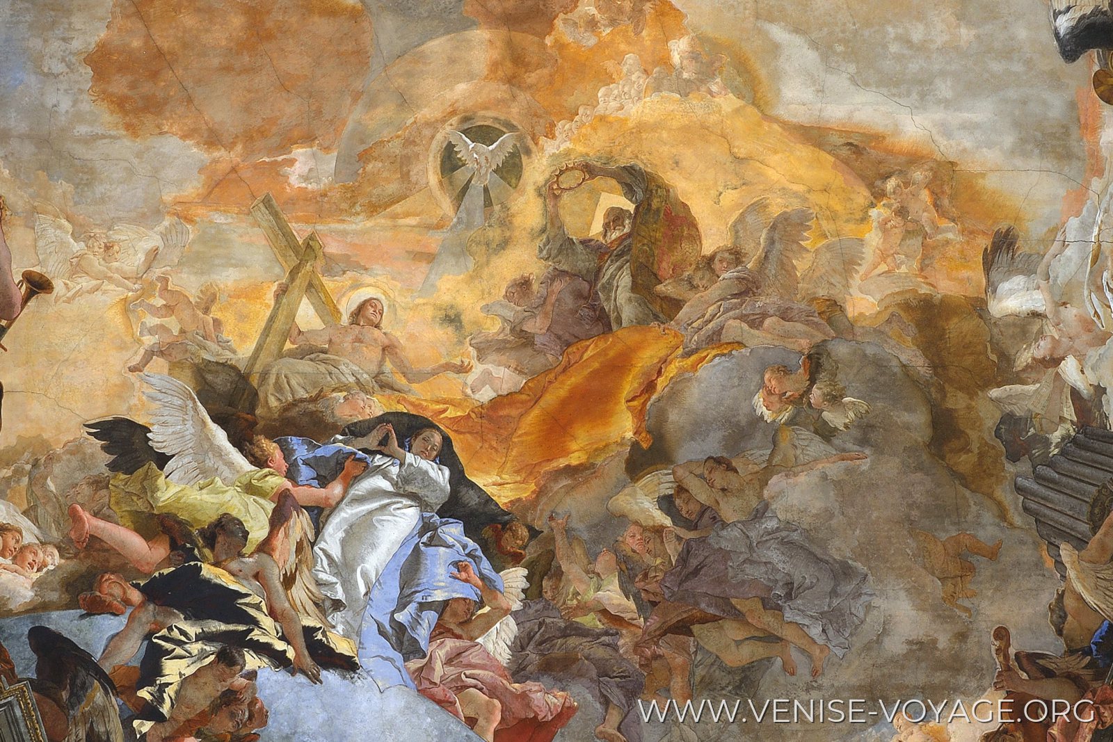 Le Couronnement de la Vierge Giambattista Tiepolo, 1754