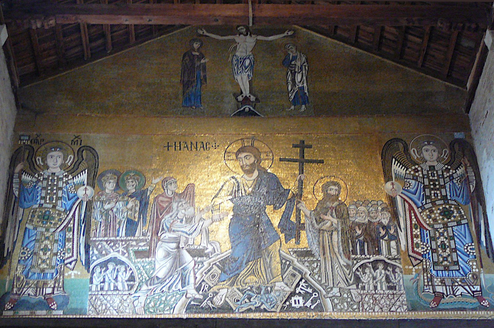 Jugement dernier, mur ouest, cathédrale de Torcello
