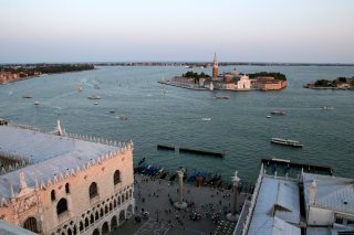 Panorama dal campanile di San Marco a Venezia 06