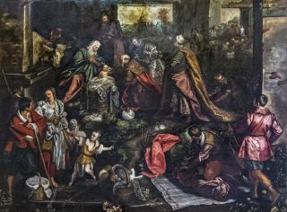 Adorazione dei Magi (1587), Tintoretto, San Trovaso