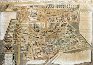 Mappe dell'Arsenale di Venezia,di Gian Maria Maffioletti, 1798