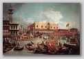 Canaletto, 1734, Il ritorno del Bucintoro al molo nel giorno dell'Ascensione