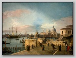 Canaletto - Venice quai de la Piazzetta