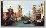 Canaletto - entrée de l'arsenal