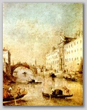 Francesco Guardi - Rio dei mendicanti