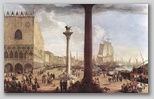 Luca carlevarijs, 1690 - riva degli schiavoni a venezia